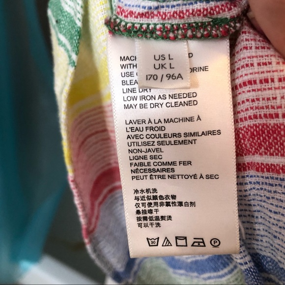 Pastel Rainbow Striped Crop Tank Top - UO - Picture 5 of 5